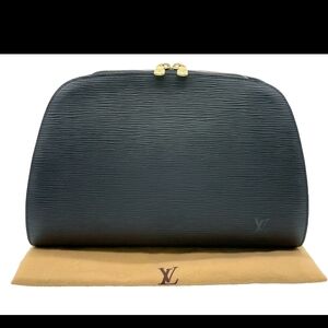 Auth Louis Vuitton Epi Dauphine GM Clutch Bag M48432 W/Dustbag i111318